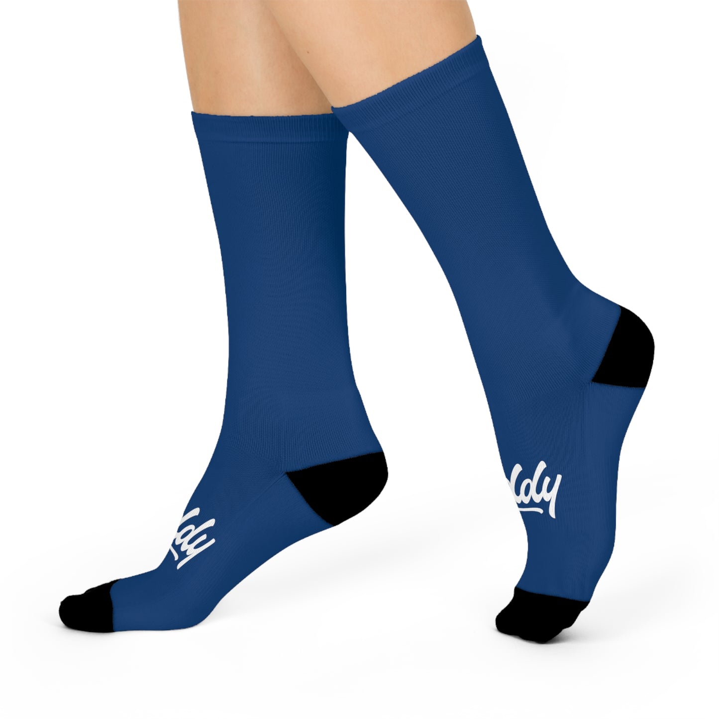 Raddy Blue Cushioned Crew Socks