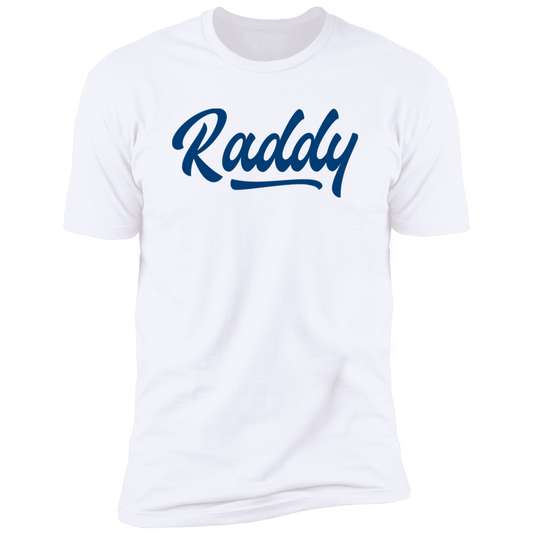 Raddy Men's White Premium Short-Sleeved T-Shirt