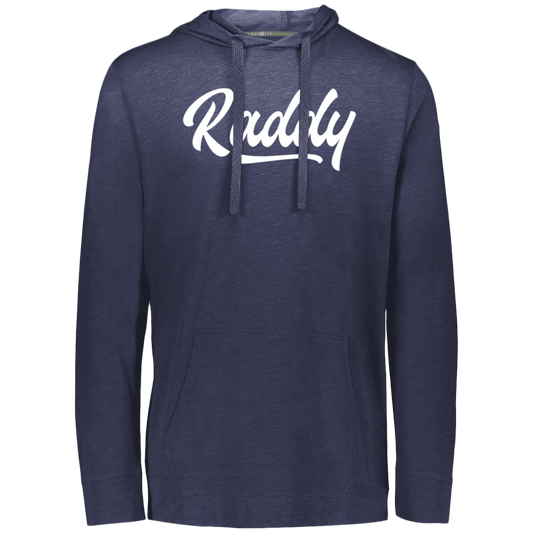 Raddy Men's Navy Eco Triblend T-Shirt Hoodie
