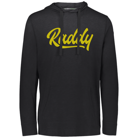 Raddy Men's Black Eco Triblend T-Shirt Hoodie