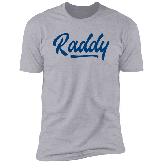 Raddy Men's Grey Premium Short-Sleeved T-Shirt