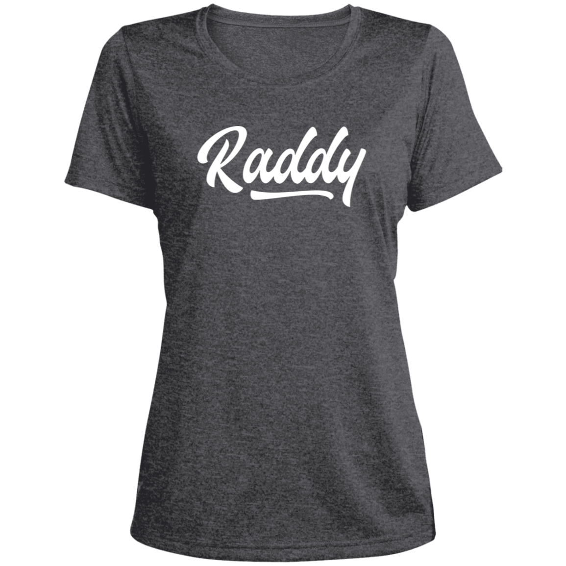 Raddy Ladies' Dark Grey Performance Tee