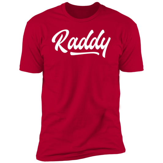 Raddy Men's Red Premium Short-Sleeved T-Shirt