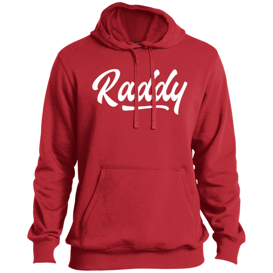 Raddy Unisex Red Pullover Hoodie
